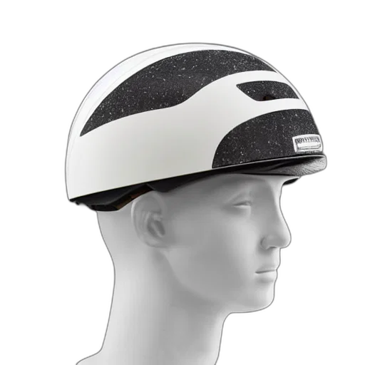 hat, cyberpunk, 3d render, vaporwave, masterpiece, marmor, breeze, helmet transparent PNG cut-out