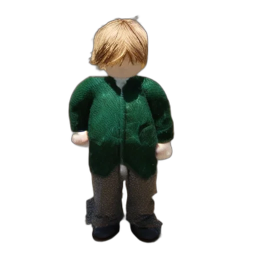 staff, jacket, 3d render, kid transparent PNG cut-out