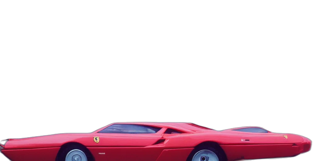 car, weapon, animal, 3d render, photorealistic, concept art, vaporwave, red transparent PNG cut-out