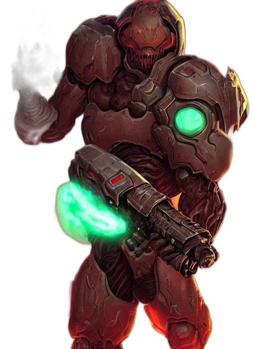 robot, weapon, staff, concept art transparent PNG cut-out