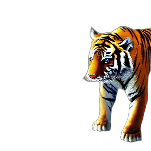 animal, creature, 3d render, concept art transparent PNG cut-out