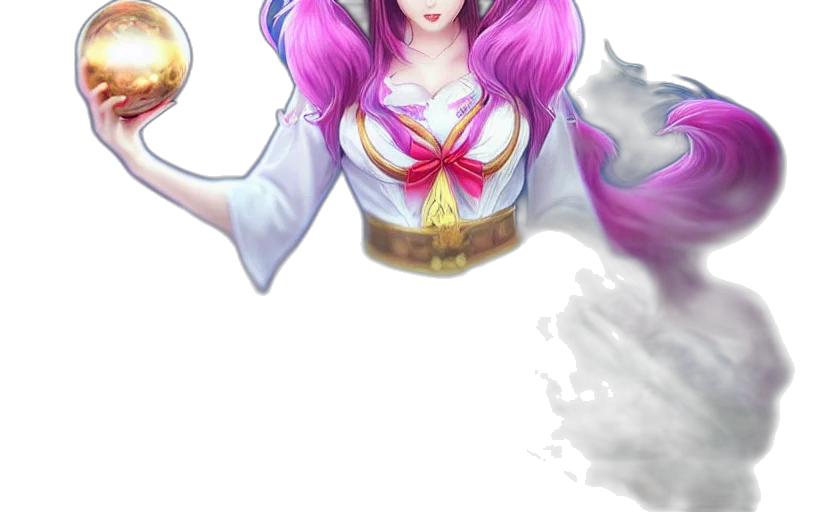 staff, fantasy art, anime, concept art, pixel art, pastel, colorful, ahri transparent PNG cut-out