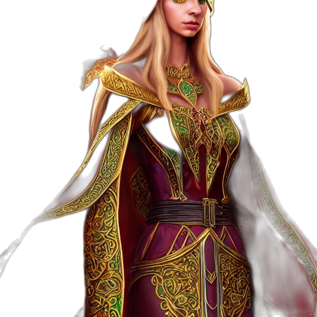 staff, fantasy art, concept art, 3d render transparent PNG cut-out