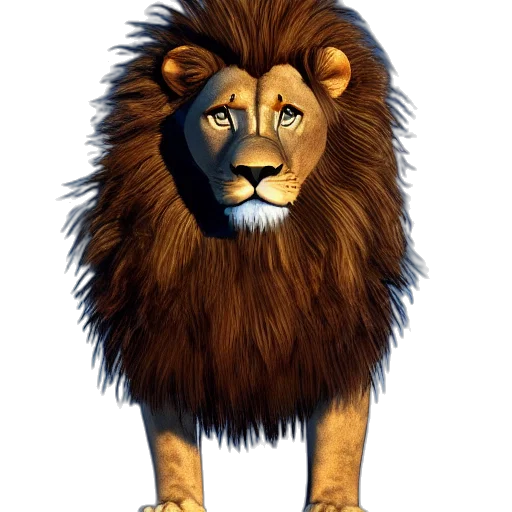 animal, crown, staff, concept art transparent PNG cut-out