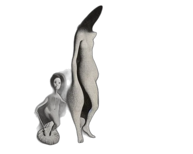 hair, animal, creature, staff transparent PNG cut-out