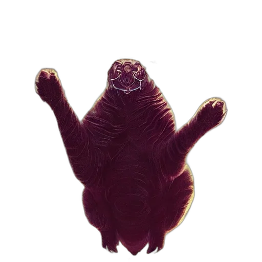 animal, creature, hair, staff transparent PNG cut-out