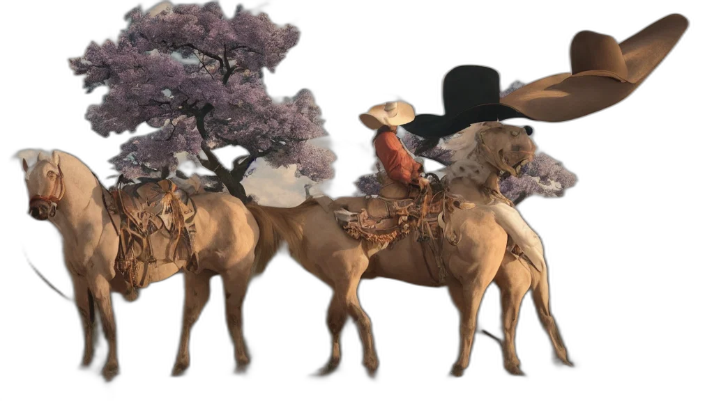 hat, animal, tree, crown, concept art, 3d render, photorealistic, fantasy art transparent PNG cut-out
