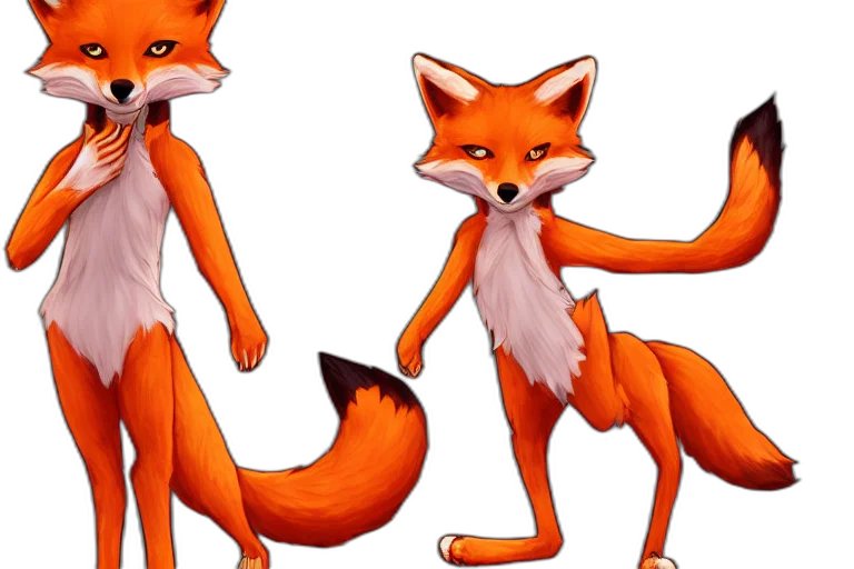 animal, creature, concept art, 3d render transparent PNG cut-out