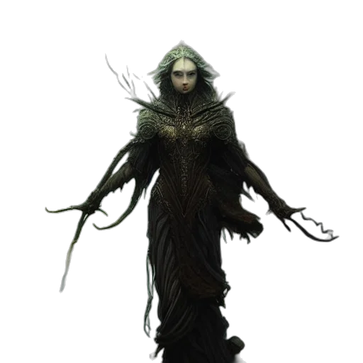 staff, creature, concept art, fantasy art transparent PNG cut-out