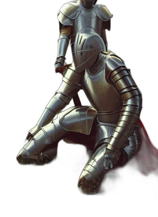 robot, sword, staff, weapon, concept art, 3d render, fantasy art, photorealistic transparent PNG cut-out