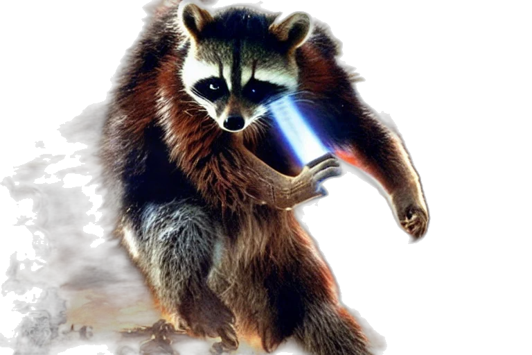 animal, creature, weapon, staff transparent PNG cut-out