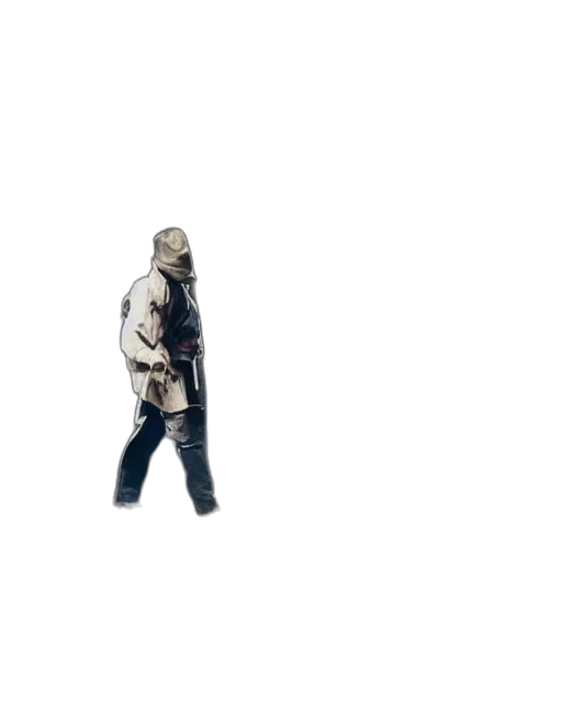 jacket, mask, robot, weapon transparent PNG cut-out