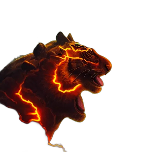 dragon, animal, creature, hair, 3d render, concept art, photorealistic, fantasy art transparent PNG cut-out