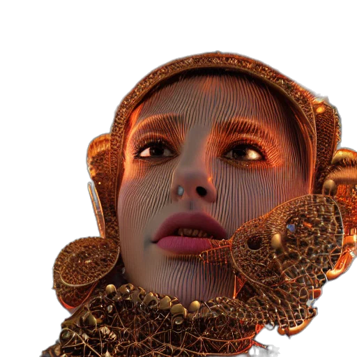 robot, mask, face, creature transparent PNG cut-out