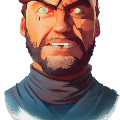 face, staff, mask, weapon transparent PNG cut-out
