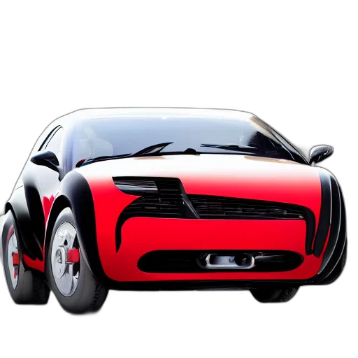 car, robot, 3d render, concept art transparent PNG cut-out