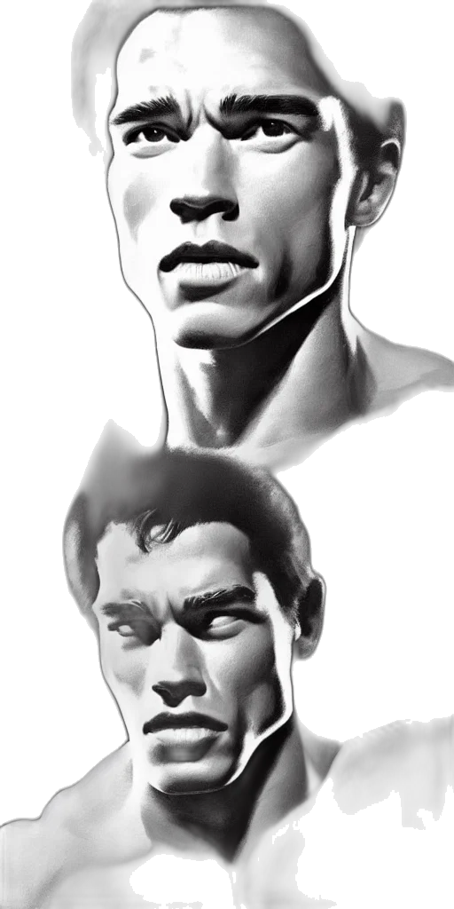 face, mask, comic book art, concept art transparent PNG cut-out