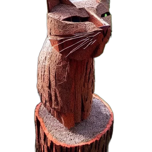 staff, animal, mask, hat, 3d render, photorealistic, fantasy art, concept art transparent PNG cut-out