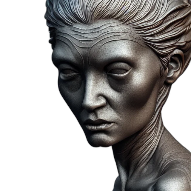 face, mask, jewelry, crown, photorealistic, 3d render, concept art, fantasy art transparent PNG cut-out
