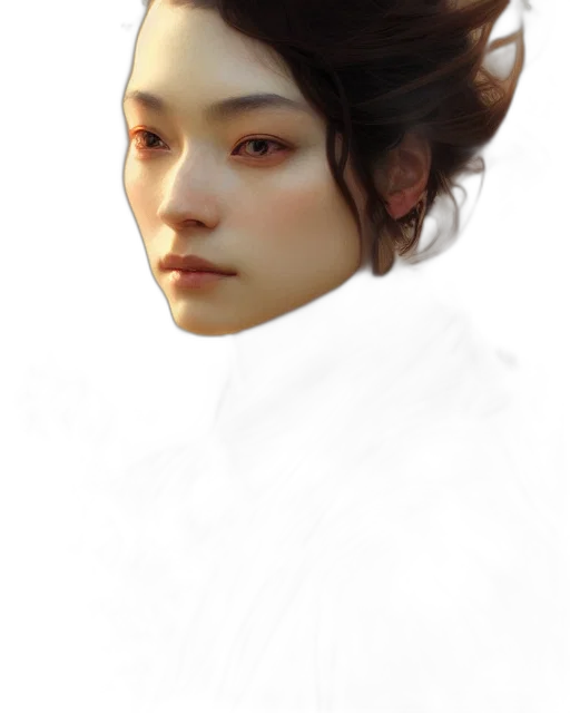 face, mask, dragon, crown, photorealistic, fantasy art, concept art, oil painting transparent PNG cut-out