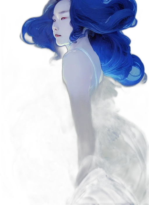 dress, crown, creature, mask, fantasy art, concept art, watercolor, photorealistic transparent PNG cut-out