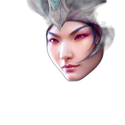 face, mask, crown, dragon transparent PNG cut-out