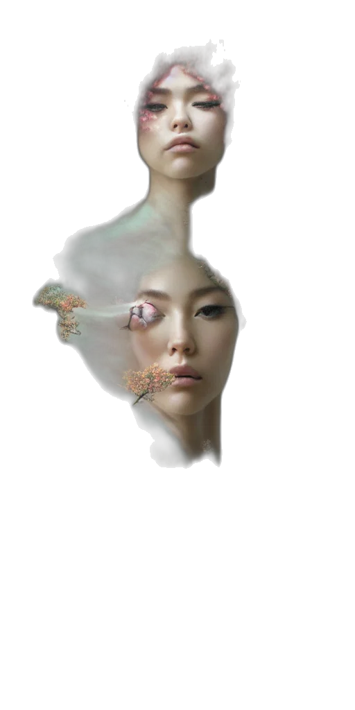 face, robot, mask, creature transparent PNG cut-out