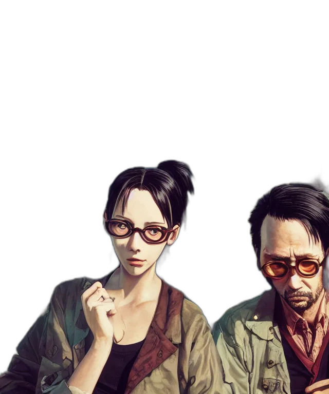 comic book art, concept art, pixel art, watercolor transparent PNG cut-out