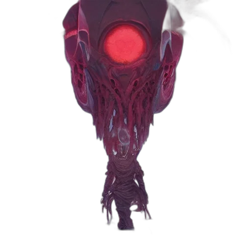 robot, creature, mask, weapon transparent PNG cut-out