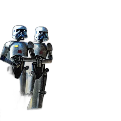 robot, weapon, staff, sword transparent PNG cut-out