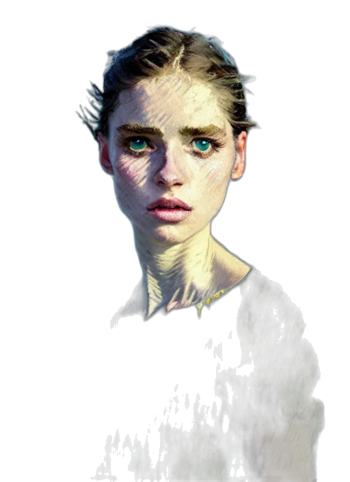 face, creature, mask, dress transparent PNG cut-out