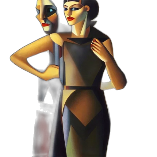 dress, mask, jewelry, robot, concept art, fantasy art, comic book art, cartoon transparent PNG cut-out
