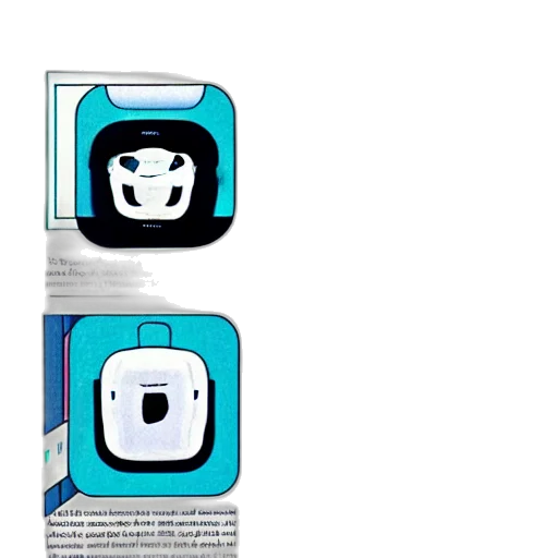 robot, 3d render, concept art, pixel art transparent PNG cut-out