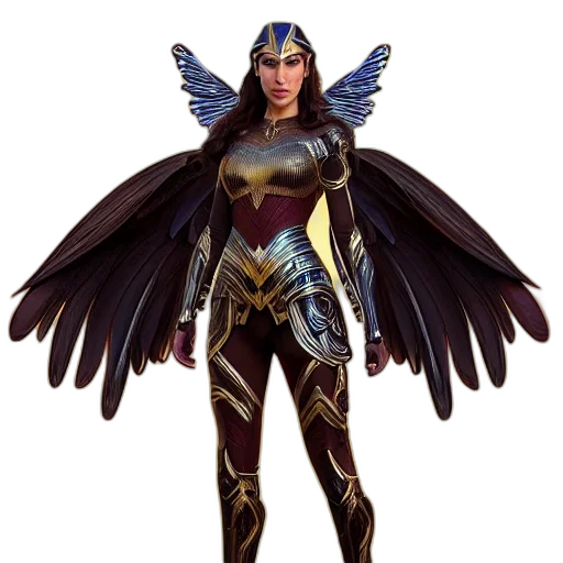 fantasy art, concept art, comic book art, 3d render transparent PNG cut-out