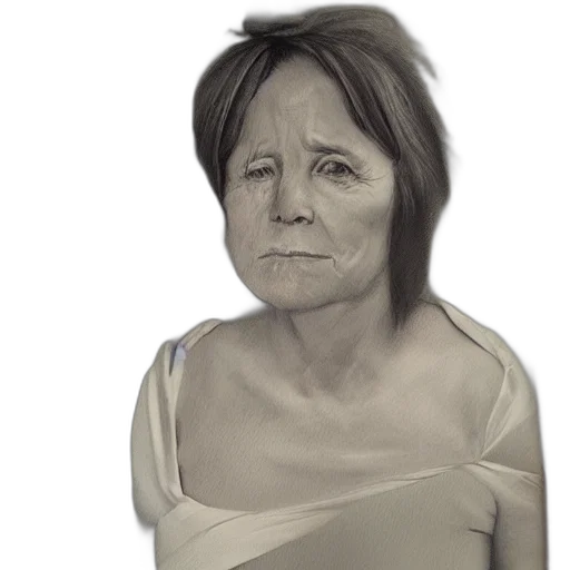 face, dress, mask, photorealistic, 3d render, portrait, woman, lisa transparent PNG cut-out