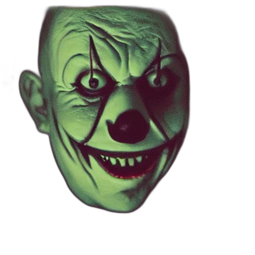 mask, face, creature, 3d render transparent PNG cut-out