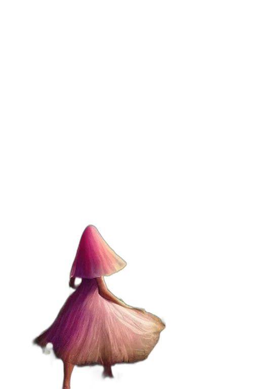 dress, hat, flower, bottle transparent PNG cut-out