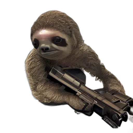 animal, weapon, staff, creature transparent PNG cut-out