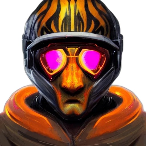 mask, face, robot, creature transparent PNG cut-out