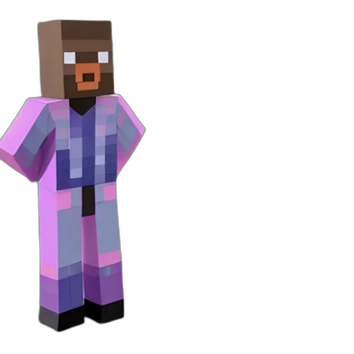 jacket, 3d render, pixel art, concept art transparent PNG cut-out