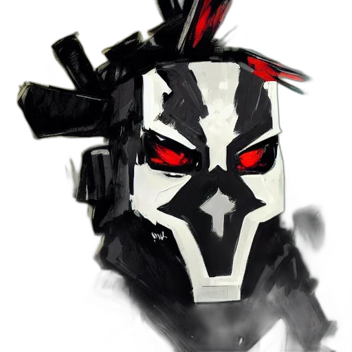 mask, robot, face, weapon transparent PNG cut-out