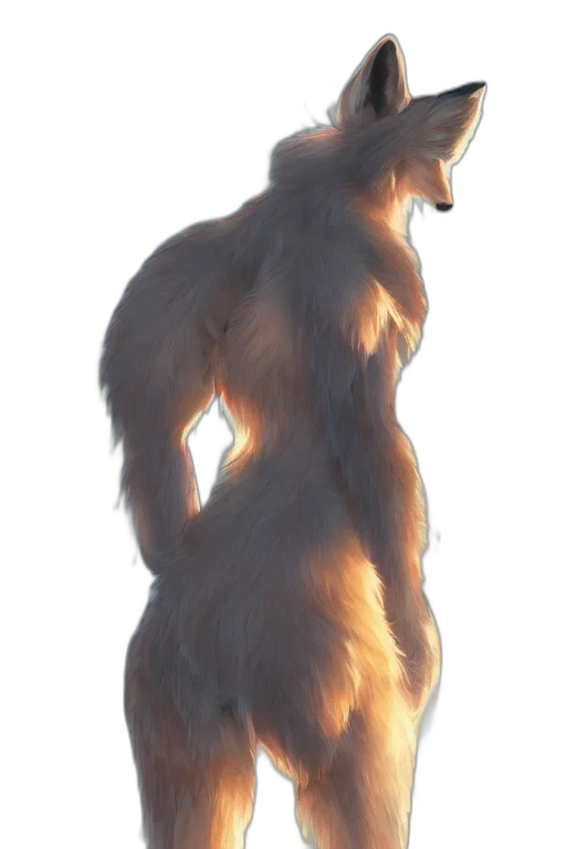 creature, animal, hair, staff transparent PNG cut-out