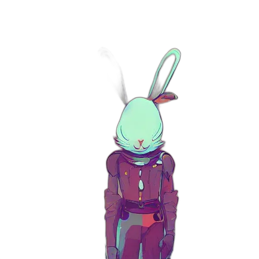 robot, jacket, creature, animal, pixel art, concept art, cyberpunk, 3d render transparent PNG cut-out