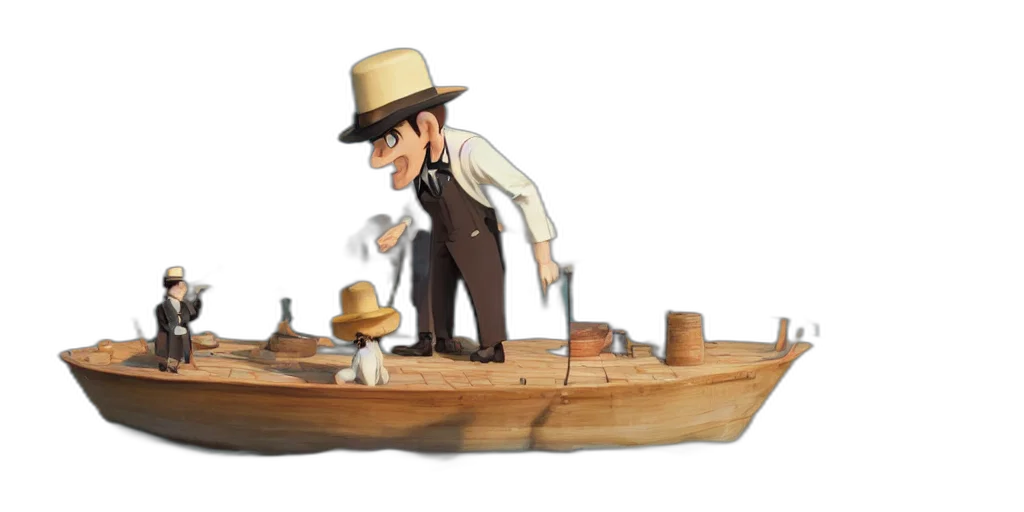 hat, 3d render, concept art, cartoon transparent PNG cut-out