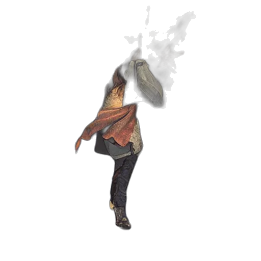 jacket, staff, umbrella, weapon transparent PNG cut-out