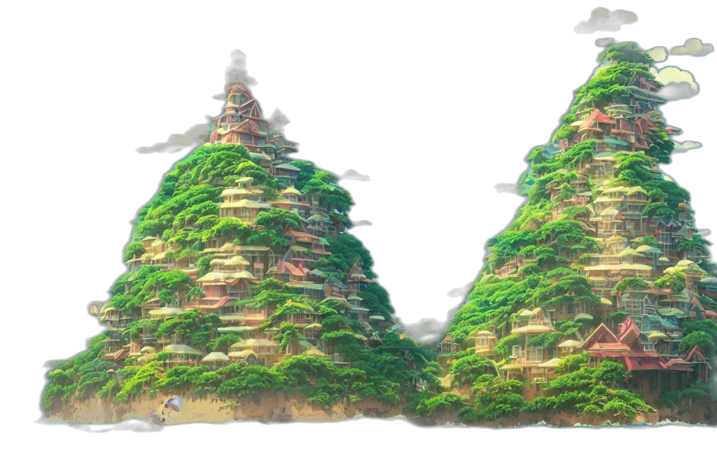 crown, concept art, 3d render, pixel art transparent PNG cut-out