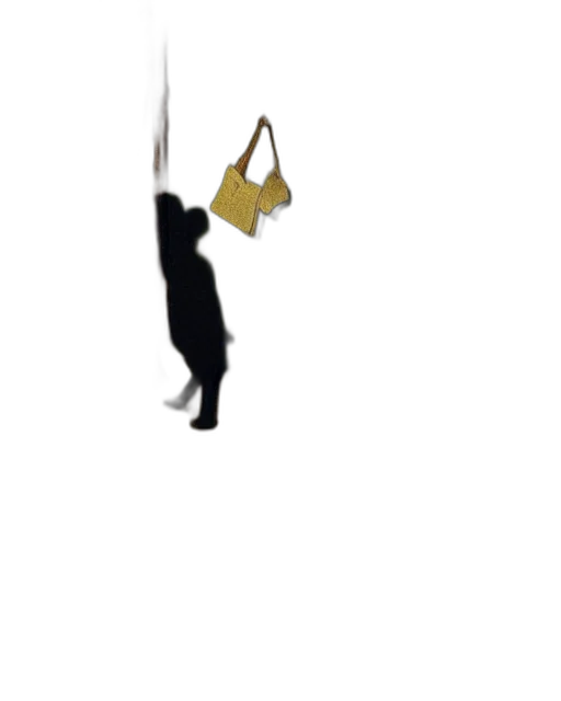 staff, umbrella, animal, mask, concept art, 3d render, pixel art, photorealistic transparent PNG cut-out