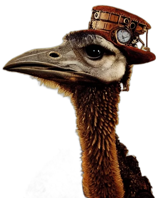hat, animal, mask, staff, photorealistic, concept art, 3d render, portrait transparent PNG cut-out
