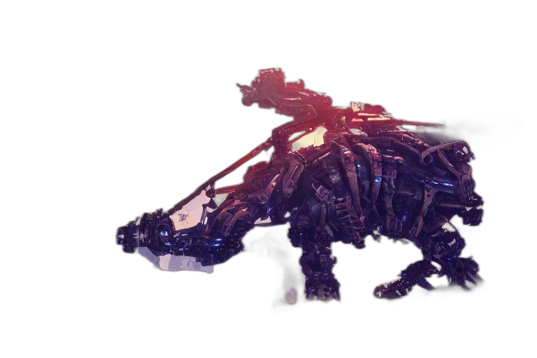 dragon, robot, animal, creature transparent PNG cut-out