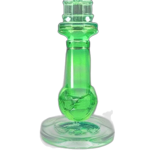 bottle, weapon, jewelry, crown, 3d render, green, bong, packed transparent PNG cut-out